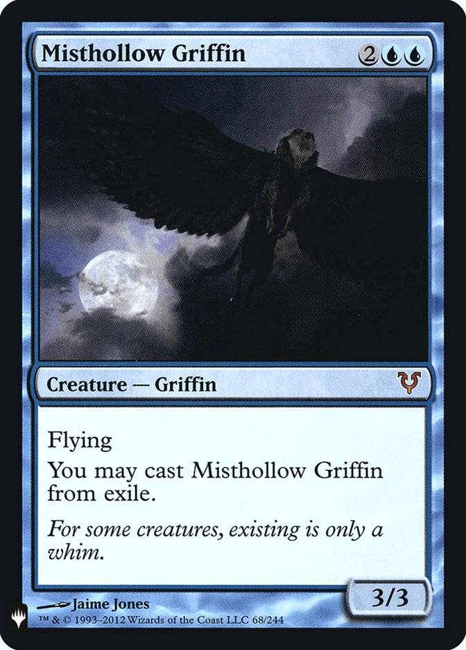 Misthollow Griffin [Mystery Booster] | Yard's Games Ltd