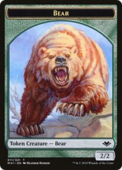 Bear // Spirit Double-Sided Token [Modern Horizons Tokens] | Yard's Games Ltd