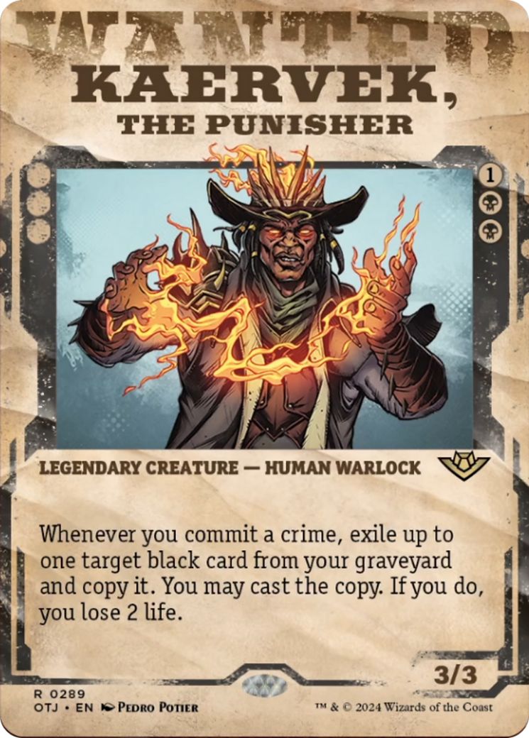 Kaervek, the Punisher (Showcase) [Outlaws of Thunder Junction] | Yard's Games Ltd