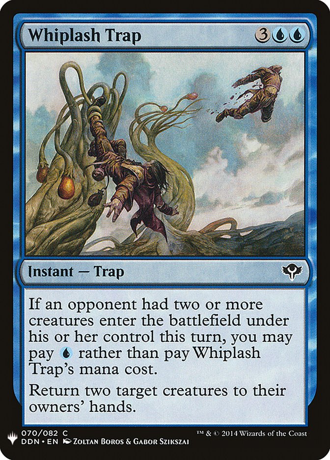 Whiplash Trap [Mystery Booster] | Yard's Games Ltd