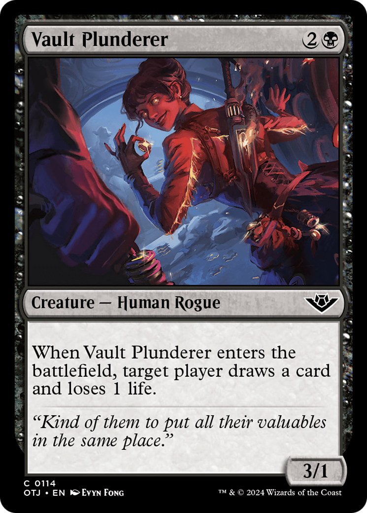 Vault Plunderer [Outlaws of Thunder Junction] | Yard's Games Ltd