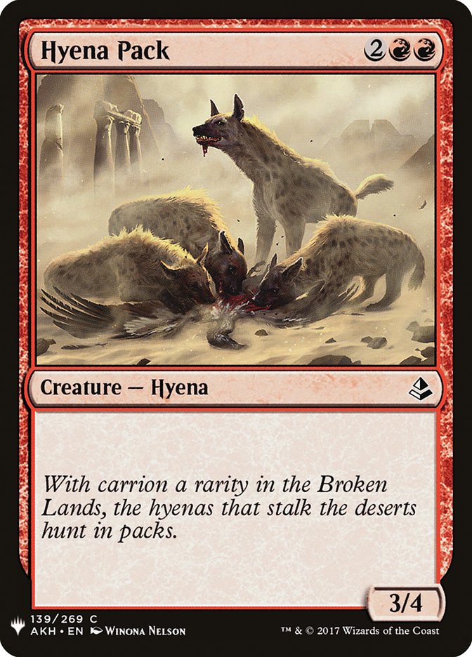 Hyena Pack [Mystery Booster] | Yard's Games Ltd