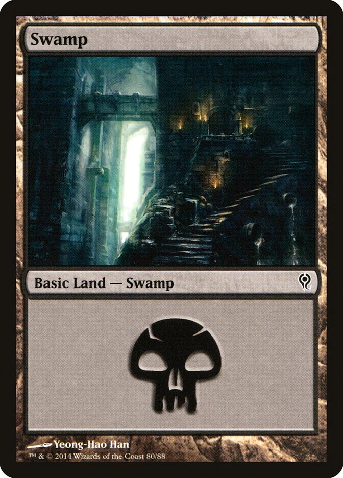 Swamp (80) [Duel Decks: Jace vs. Vraska] | Yard's Games Ltd