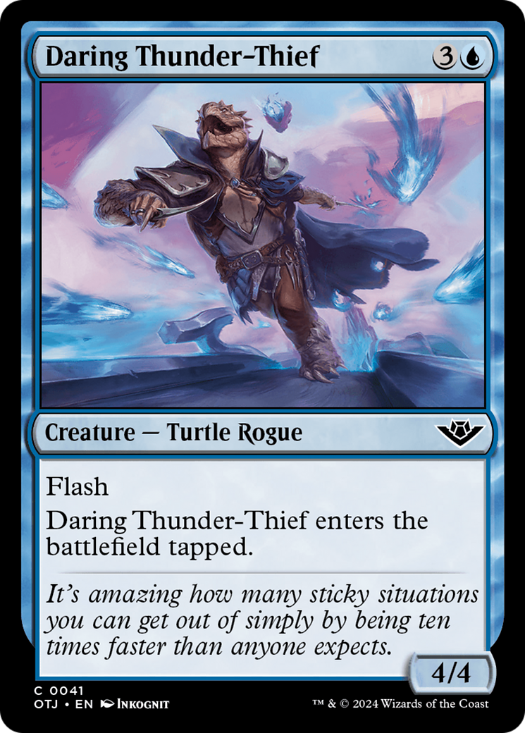 Daring Thunder-Thief [Outlaws of Thunder Junction] | Yard's Games Ltd