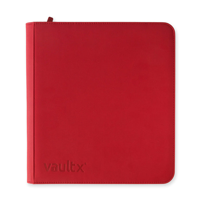 Vault X - 12-Pocket Zip Binder - Red