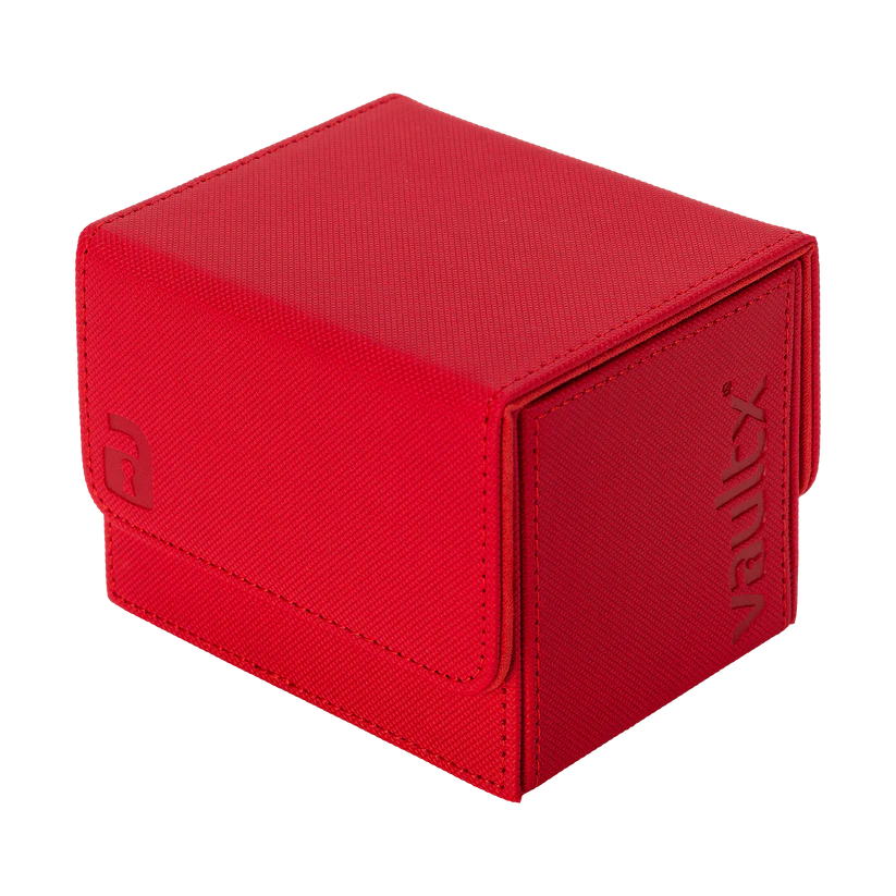 Vault X - Sideloading Deckbox 100+ - Fire Red | Yard's Games Ltd