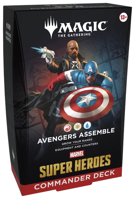 Marvel Super Heroes Commander Deck - Assorted