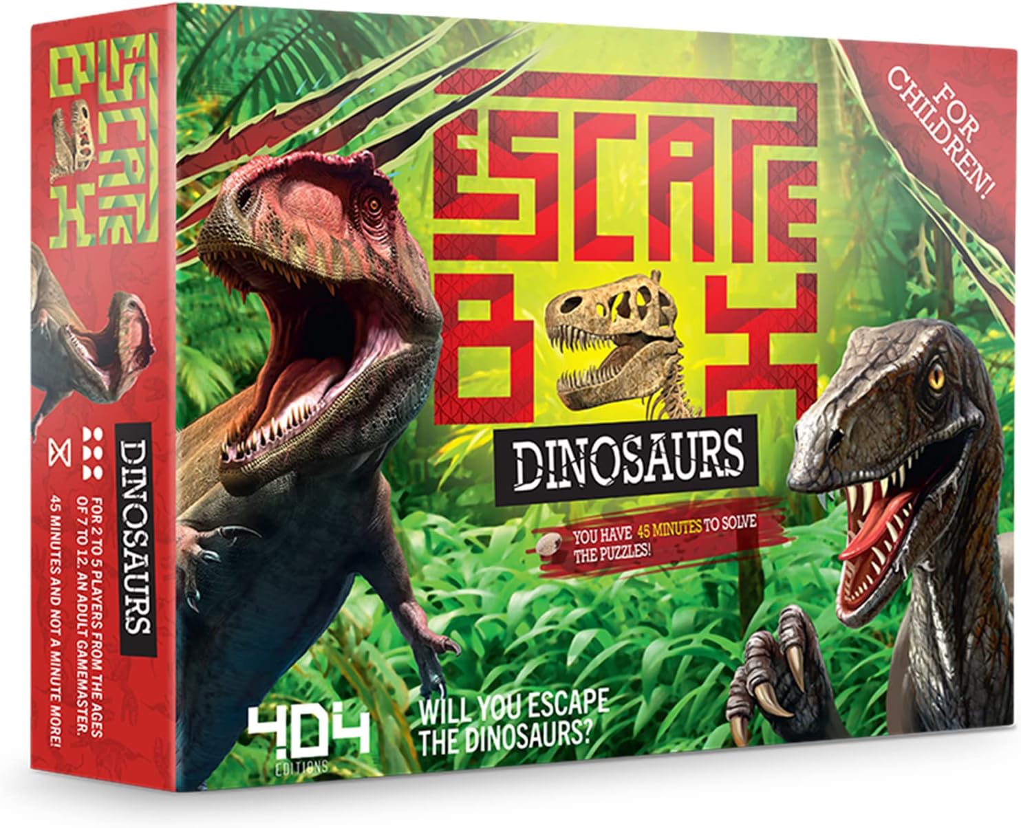 Escape Box - Dinosaurs [New] | Yard's Games Ltd