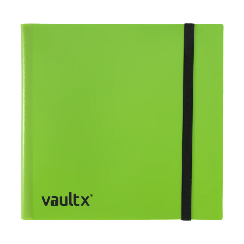 Vault X - 12-Pocket Strap Binder - Green | Yard's Games Ltd