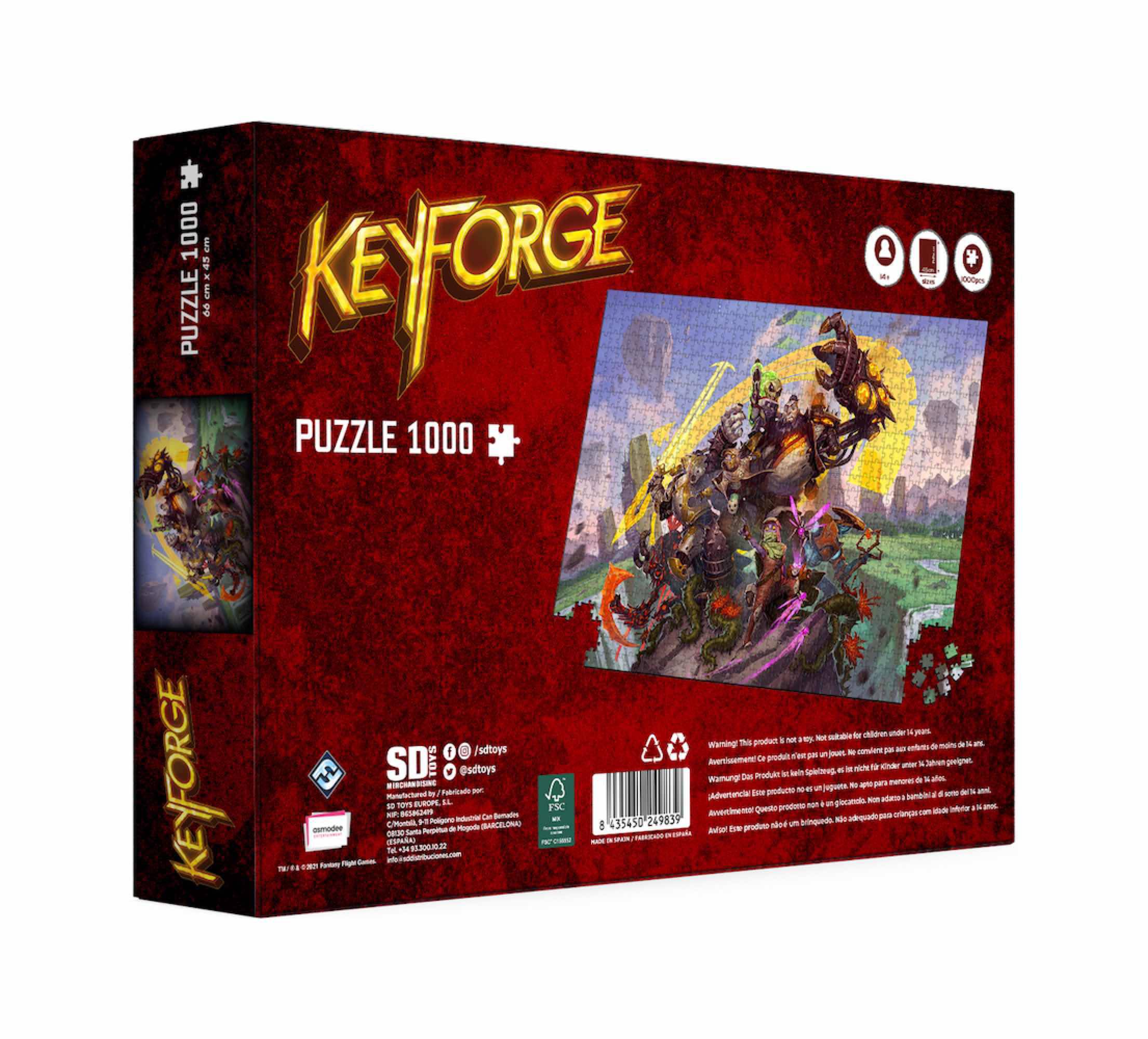 Keyforge Jigsaw Puzzle (1000 Pieces) [New] | Yard's Games Ltd