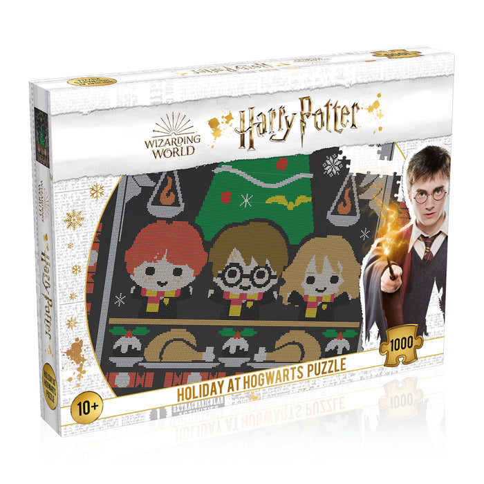Harry Potter Holiday at Hogwarts Jigsaw Puzzle (1000 Pieces) [New]