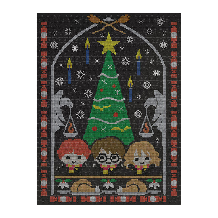 Harry Potter Holiday at Hogwarts Jigsaw Puzzle (1000 Pieces) [New]