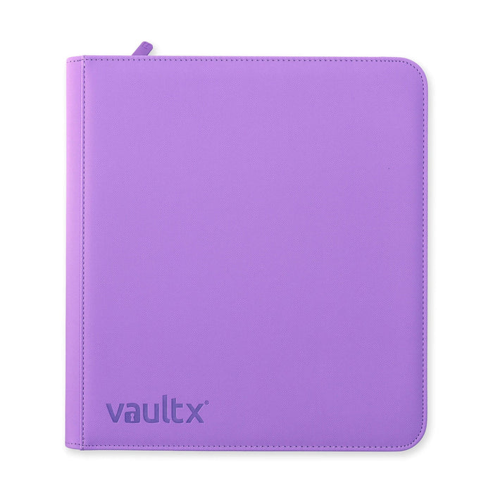 Vault X - 12-Pocket Zip Binder - Purple