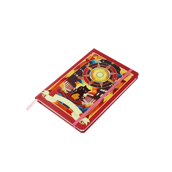 Kenji A5 Magic Celestial Red Notebook