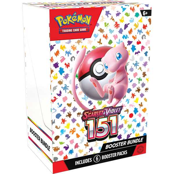 Pokémon TCG: Scarlet & Violet 151 Booster Bundle - Max 2 Per Customer | Yard's Games Ltd