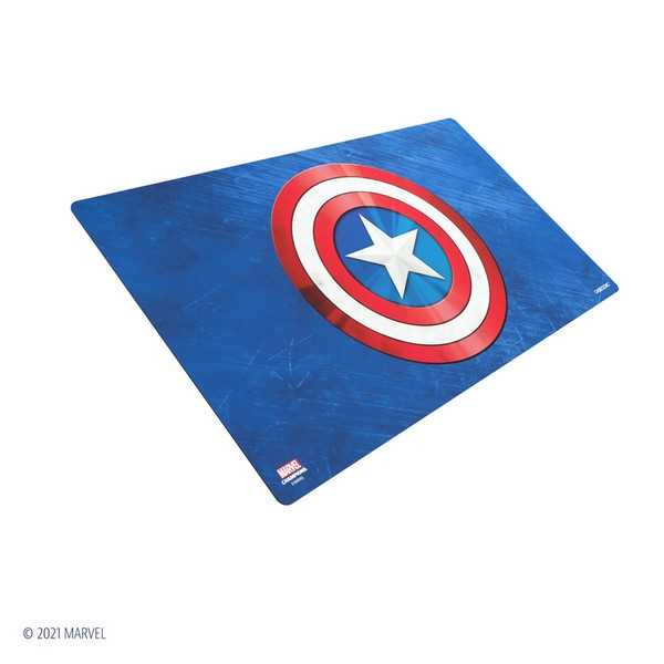 Marvel Champions Game Mat - Captain America | Yard's Games Ltd