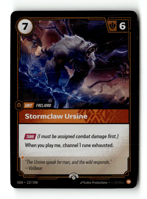 Stormclaw Ursine