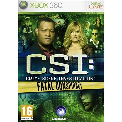 CSI: Crime Scene Investigation Fatal Conspiracy - Xbox 360 | Yard's Games Ltd