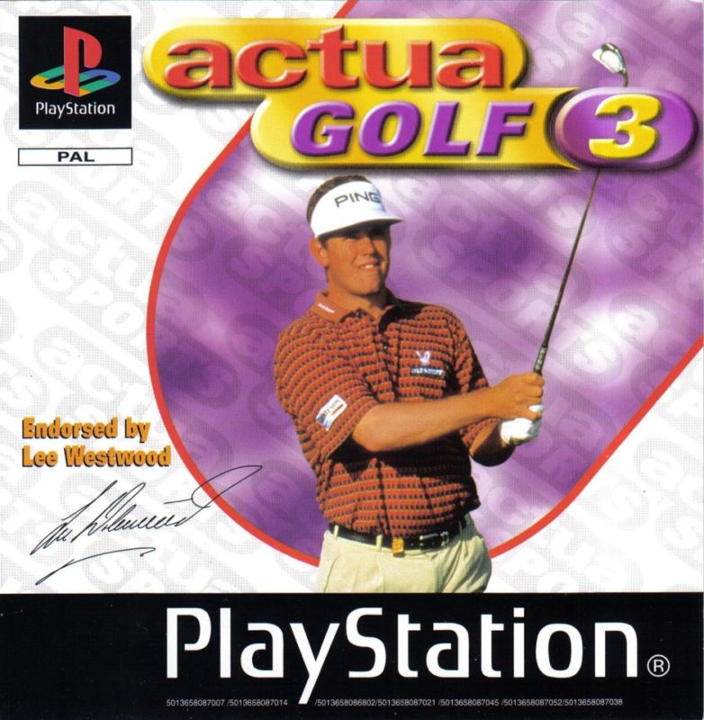 Actua Golf 3 - PS1 | Yard's Games Ltd