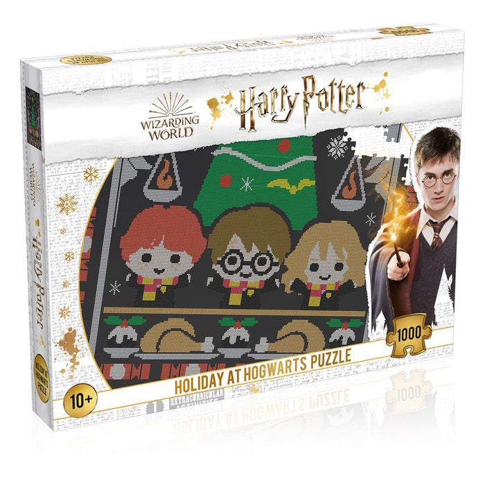 Harry Potter Holiday at Hogwarts Jigsaw Puzzle (1000 Pieces) [New]