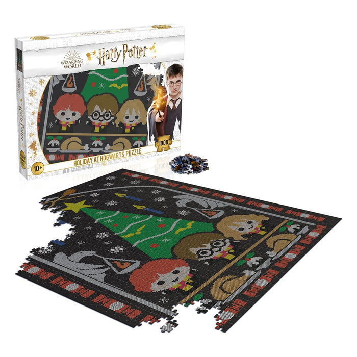 Harry Potter Holiday at Hogwarts Jigsaw Puzzle (1000 Pieces) [New]