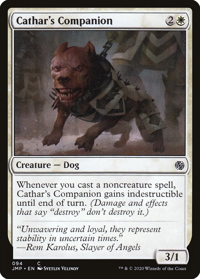 Cathar's Companion [Jumpstart] | Yard's Games Ltd