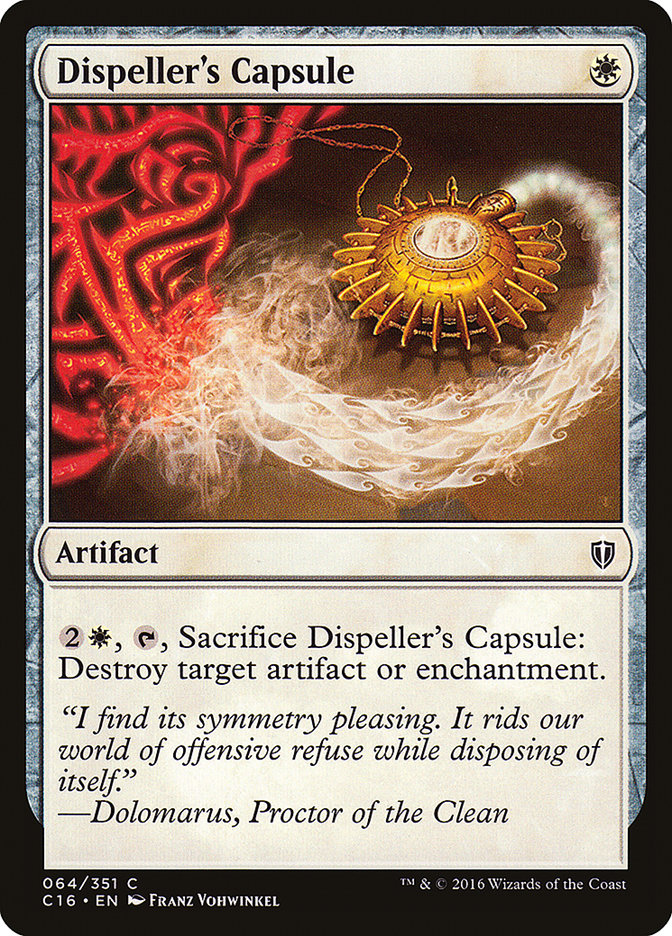 Dispeller's Capsule [Commander 2016] | Yard's Games Ltd