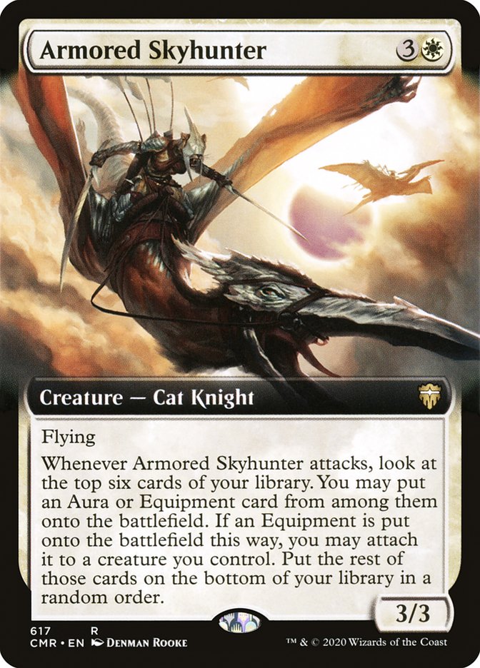 Armored Skyhunter (Extended Art) [Commander Legends] | Yard's Games Ltd