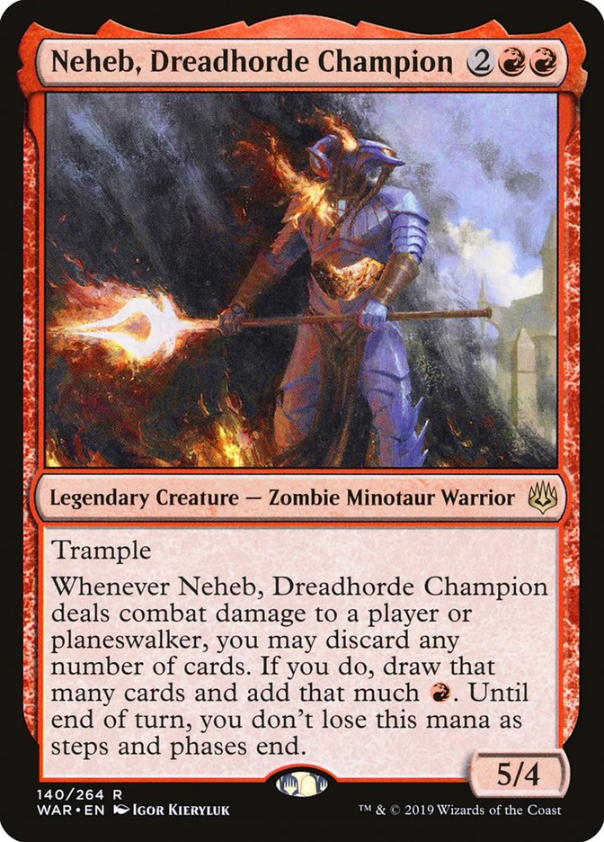 Neheb, Dreadhorde Champion [War of the Spark] | Yard's Games Ltd