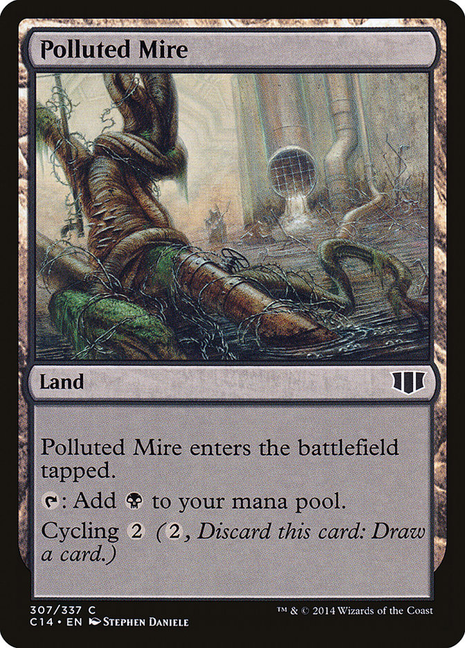 Polluted Mire [Commander 2014] | Yard's Games Ltd