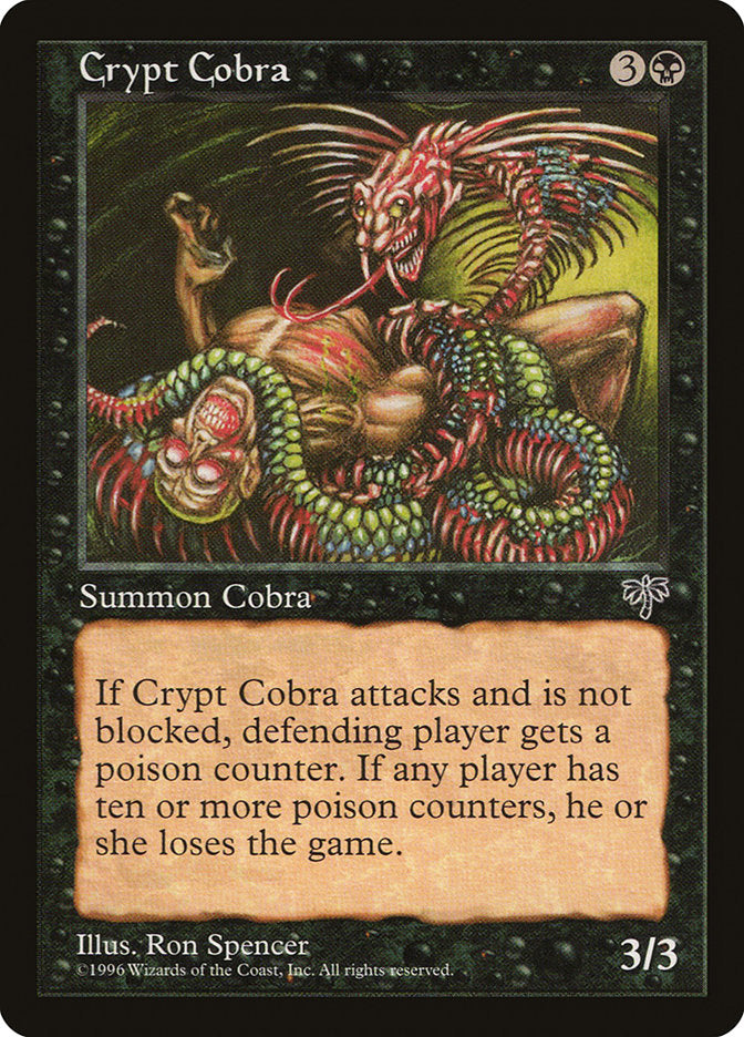 Crypt Cobra [Mirage] | Yard's Games Ltd