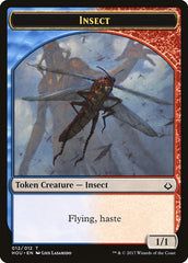 Dreamstealer // Insect Double-Sided Token [Hour of Devastation Tokens] | Yard's Games Ltd