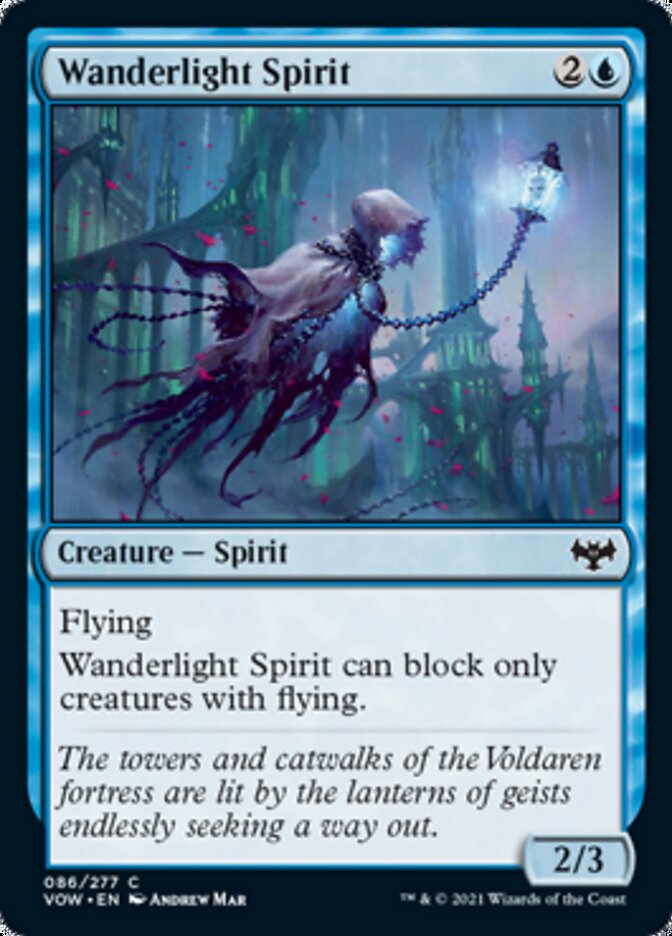 Wanderlight Spirit [Innistrad: Crimson Vow] | Yard's Games Ltd