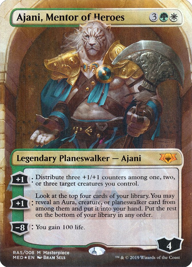 Ajani, Mentor of Heroes [Mythic Edition] | Yard's Games Ltd