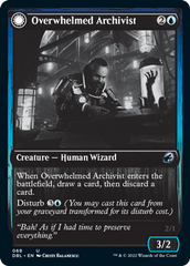 Overwhelmed Archivist // Archive Haunt [Innistrad: Double Feature] | Yard's Games Ltd