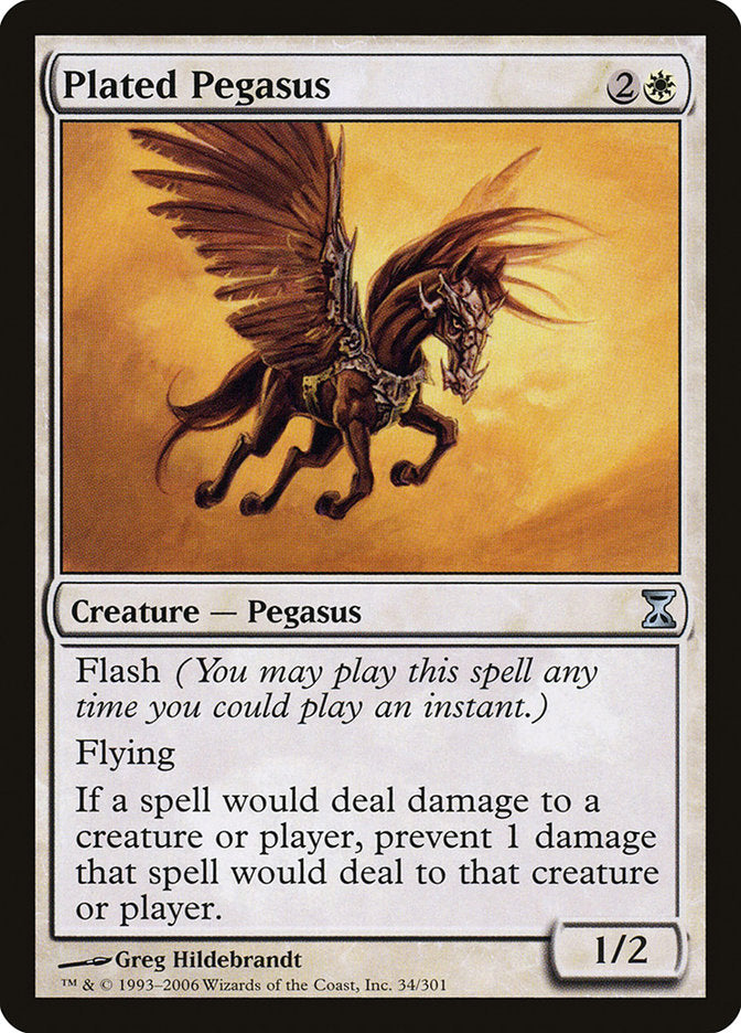 Plated Pegasus [Time Spiral] | Yard's Games Ltd