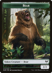 Treasure // Bear Double-Sided Token [Kaldheim Tokens] | Yard's Games Ltd
