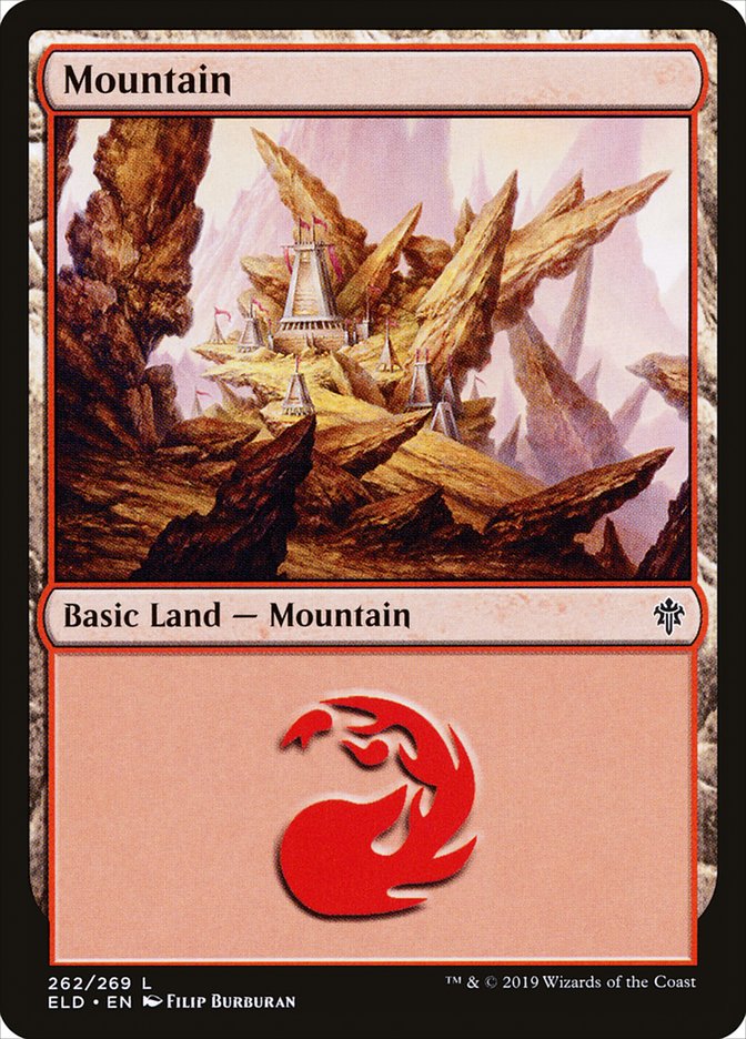 Mountain (262) [Throne of Eldraine] | Yard's Games Ltd