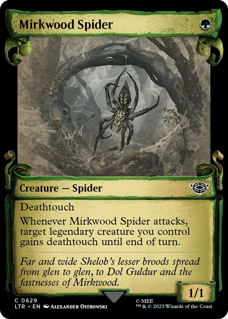 Mirkwood Spider [The Lord of the Rings: Tales of Middle-Earth Showcase Scrolls] | Yard's Games Ltd