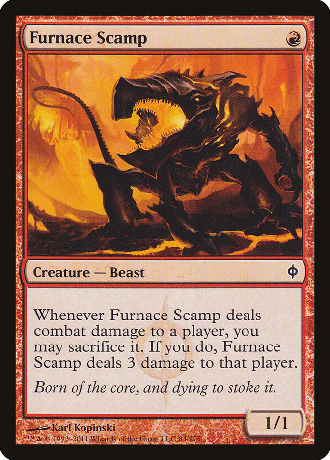 Furnace Scamp [New Phyrexia] | Yard's Games Ltd