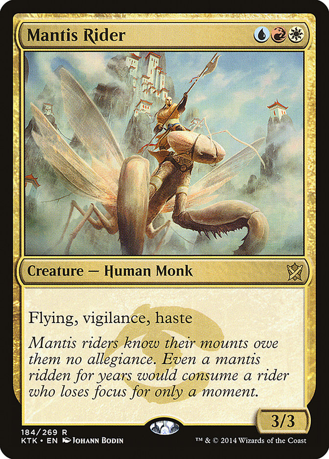 Mantis Rider [Khans of Tarkir] | Yard's Games Ltd