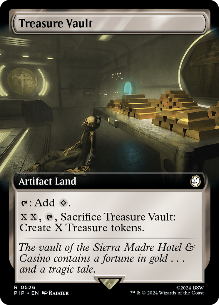 Treasure Vault (Extended Art) [Fallout] | Yard's Games Ltd