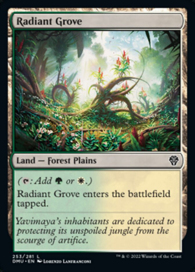 Radiant Grove [Dominaria United] | Yard's Games Ltd