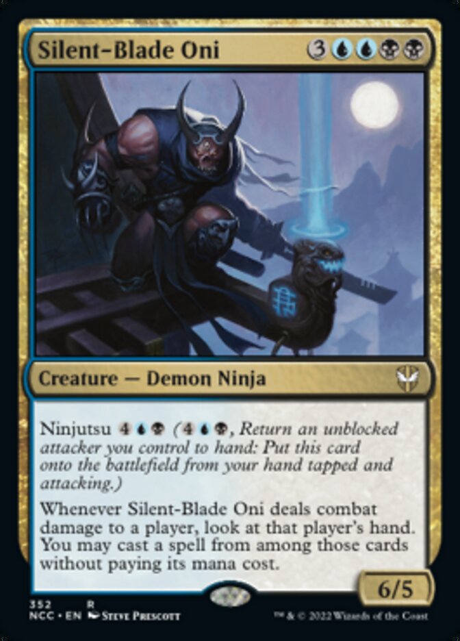 Silent-Blade Oni [Streets of New Capenna Commander] | Yard's Games Ltd