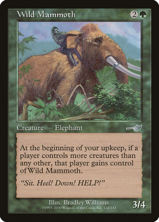 Wild Mammoth [Nemesis] | Yard's Games Ltd