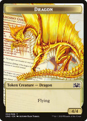 Beeble // Dragon Double-Sided Token [Unsanctioned Tokens] | Yard's Games Ltd