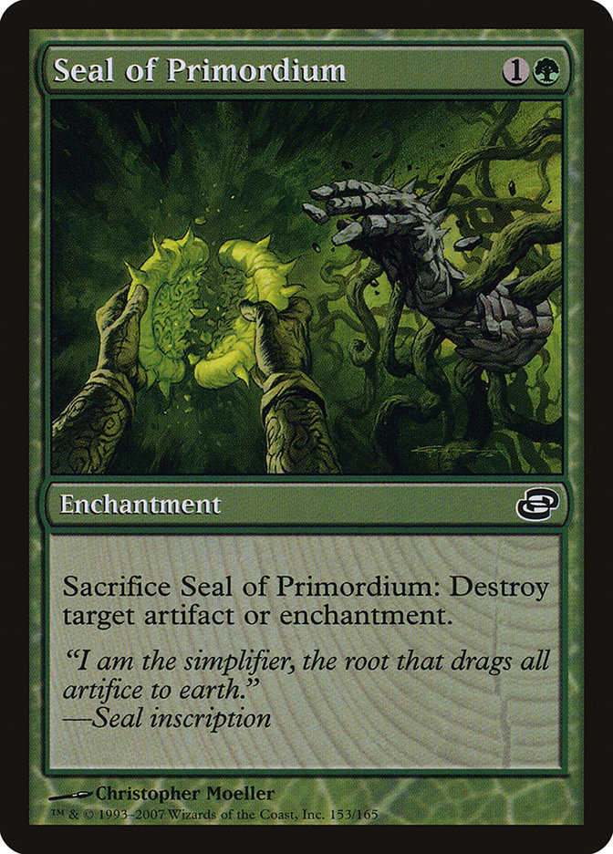 Seal of Primordium [Planar Chaos] | Yard's Games Ltd