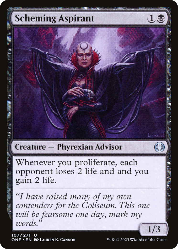 Scheming Aspirant [Phyrexia: All Will Be One] | Yard's Games Ltd