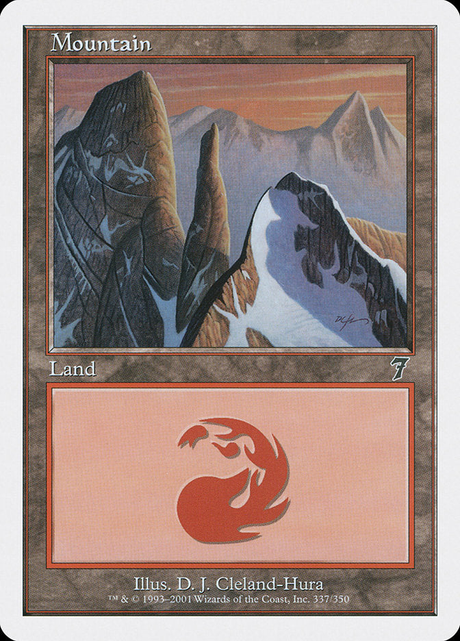 Mountain (337) [Seventh Edition] | Yard's Games Ltd