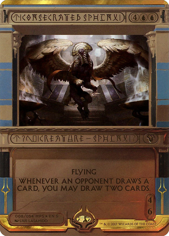 Consecrated Sphinx (Invocation) [Amonkhet Invocations] | Yard's Games Ltd